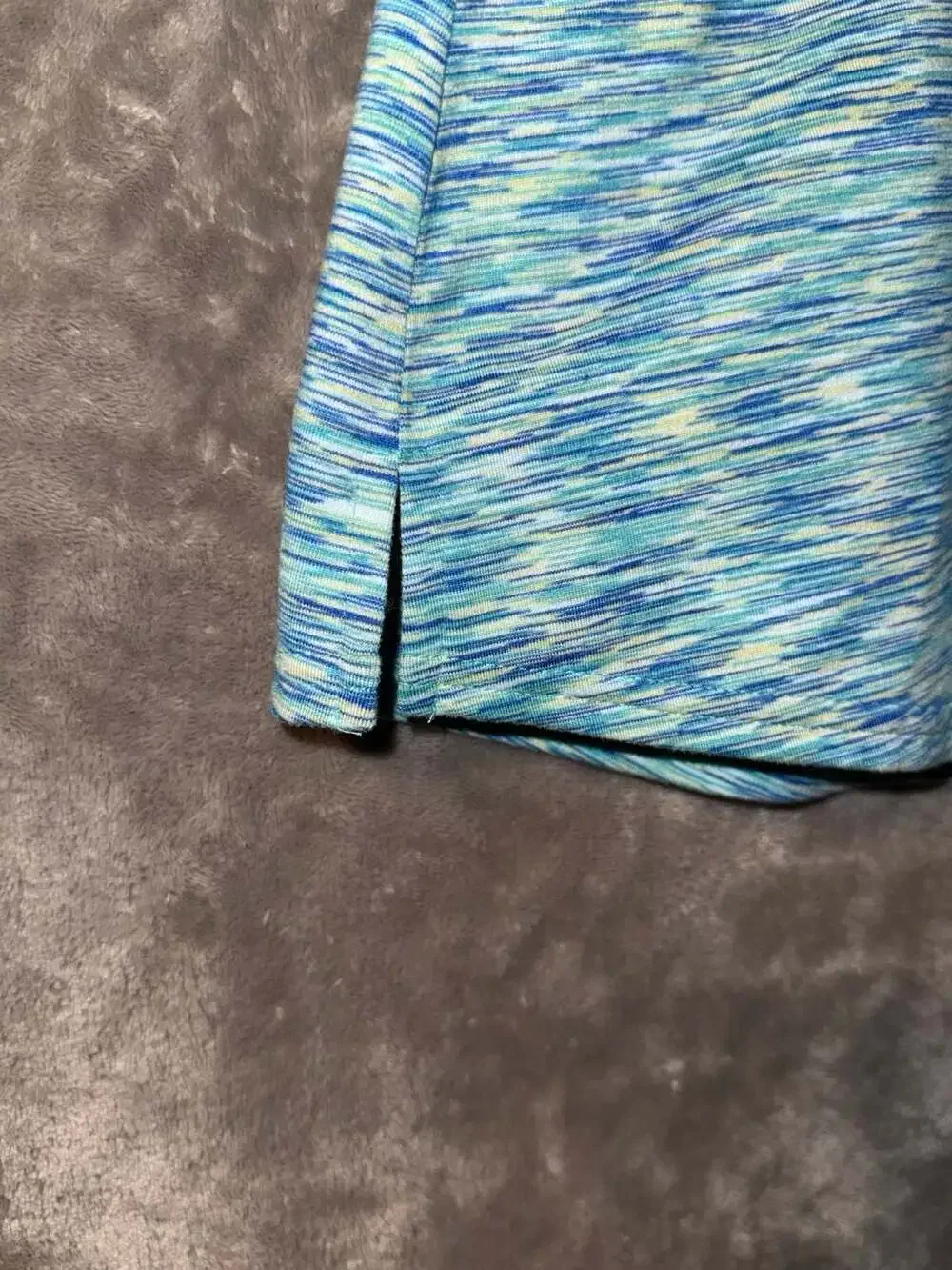 DSG Momentum Mid-Rise Skort Blue Space Dye Size XL